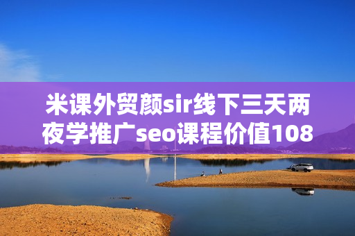 米课外贸颜sir线下三天两夜学推广seo课程价值10800元（视频网盘）下载