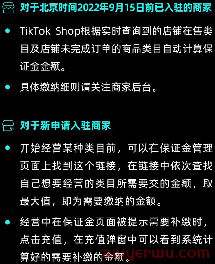 注意了！TikTok Shop跨境店铺要收保证金了 第3张