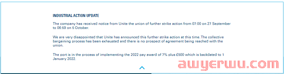 翻桌了！英国费利克斯托港第二轮罢工时间确定！雇主方：达成协议的希望渺茫 第1张
