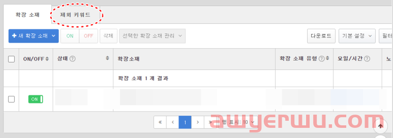 如何在 Naver 购物搜索广告中按关键词检查点击次数 第5张