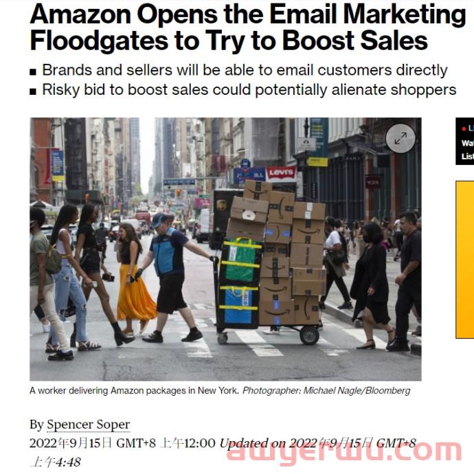 见证历史！亚马逊允许卖家向买家群发营销邮件！ 第1张