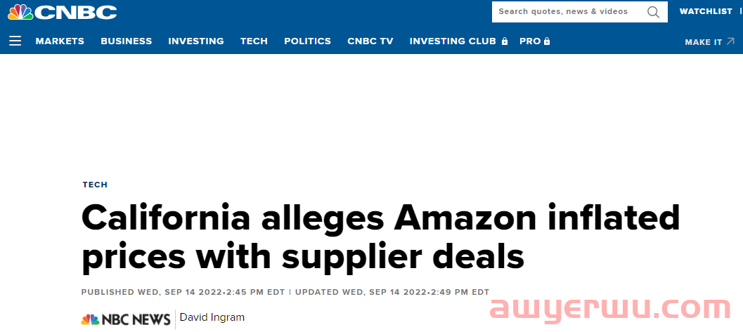 最新!亚马逊又一高管离职，恰逢美国加州反垄断起诉...亚马逊或妥协?斥资4.5亿美元“整改”？ 第3张