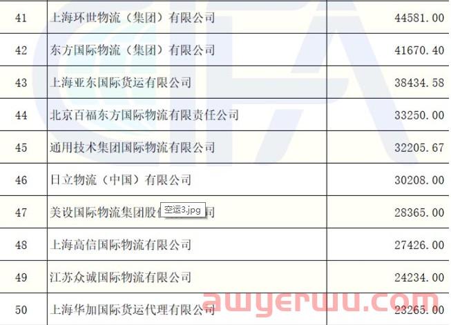 独家！2021年度中国货代100强营收数据（初公示）名单出炉（附完整排名） 第22张