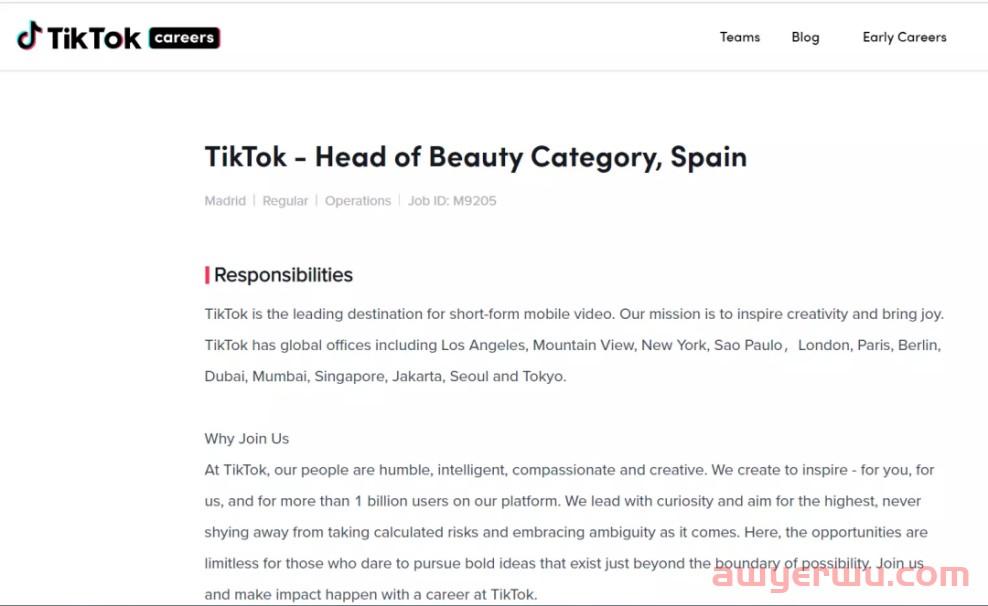 开放多职位招聘，TikTok Shop或将筹备进入西班牙 第1张
