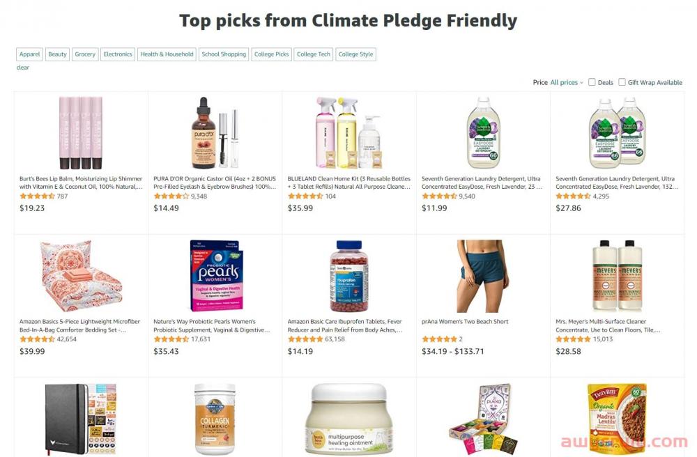 Amazon Climate Pledge Friendly 气候友好承诺标签是什么？ 亚马逊卖家必知4项重点 第3张