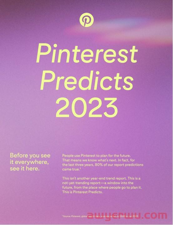 Pinterest发布2023年跨境搜索热词趋势预测，准确率高达80%! 第1张