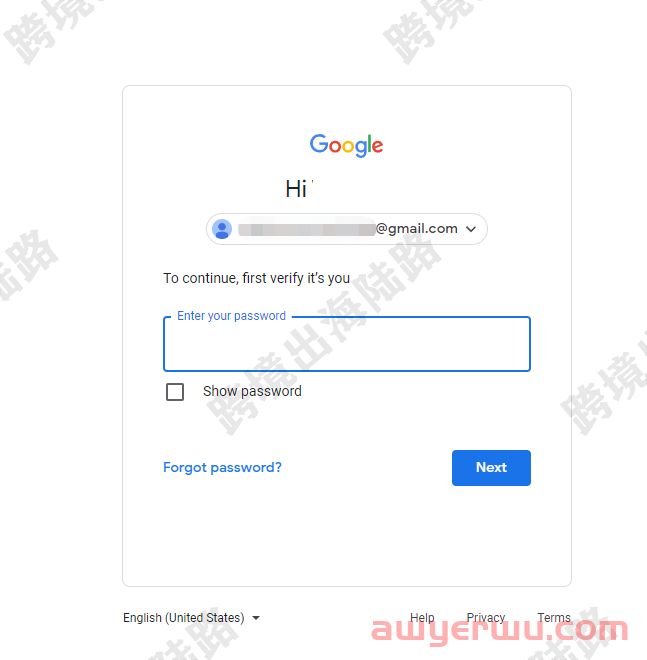 【Google】谷歌邮箱密码更改 第6张