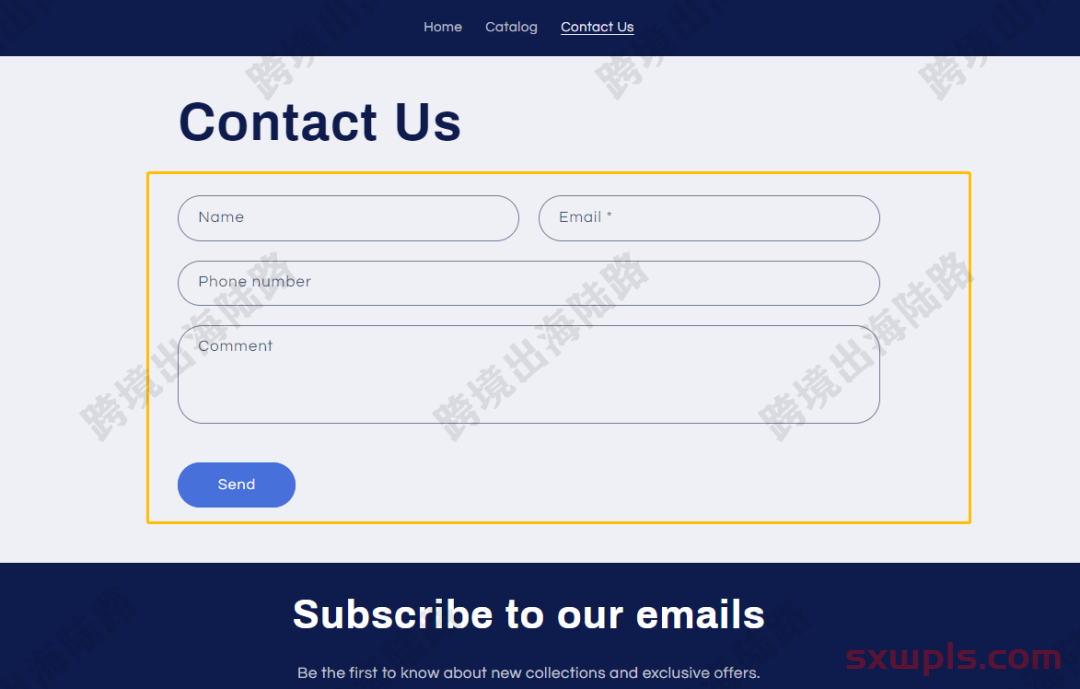 【Shopify】Contact Us页面如何插入Contact Us表格？ 第10张