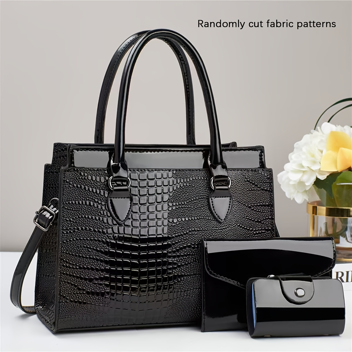 Three-piece Set of Women's Handbags